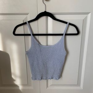 light blue Hollister tank top